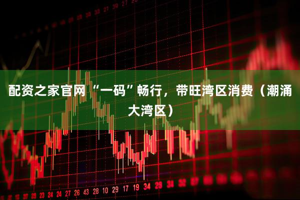 配资之家官网 “一码”畅行，带旺湾区消费（潮涌大湾区）